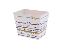 Panier conique haute PPB280  Goldy  chocolate