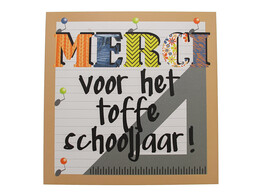 Pancarte  Patchwork  Merci neerlandais