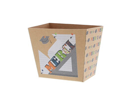 Conisch bakje hoog PPB280  Patchwork  merci