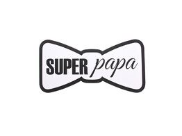 Pancarte papa  Papion  40 x 20 cm