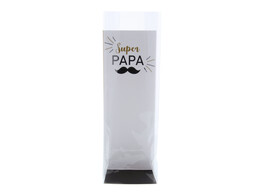 Carton-J  Super papa  moustache 77 x 50   215 mm