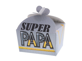 Doos vlindersluiting 125-150 gr. Metal  Super Papa