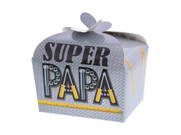 Doos vlindersluiting 500 gr.  Metal  Super Papa