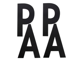 Pancarte PAPA lettres separees S/4