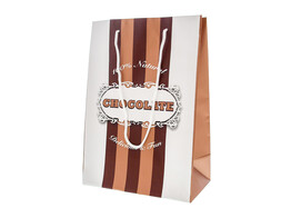  Chocolate lines  papieren zak ZGM