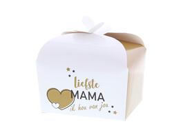 Doos vlindersluiting 500 gr.  Golden Heart  liefste MAMA Nederlands