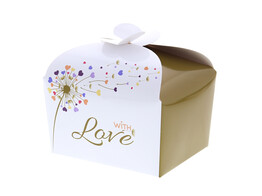 Doos vlindersluiting 500 gr.  Dandelion  with love
