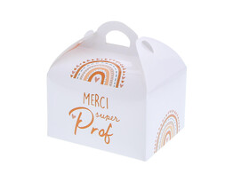 Sweetbox met handvat 250 gr.  Rainbow  MERCI...