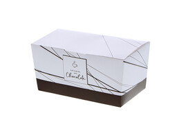 Ballotin with lip 250 gr.  Lines  Life is better with chocolate