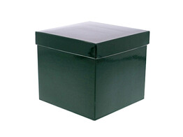 Cube 115 x 115 x 105mm dark-green