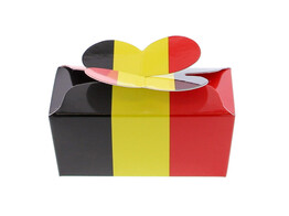 Butterfly-box 2 chocolates  Belgium 