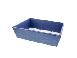 Basket Spot 29 x 21 x 9 cm dark blue