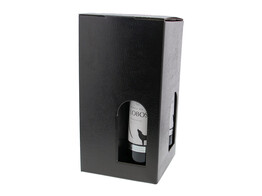 Box 4 bottles  Pelle  black