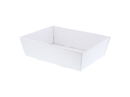 Mand  Fibra  29 x 21 x 9 cm wit