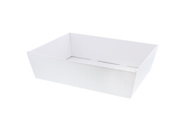 Mand  Fibra  40 x 30 x 11.5 cm wit