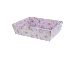 OTL Korb  Flowers  40 x 30 x 11 5 cm Flieder   Rosa