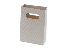 Shopper Linea H   13 cm taupe