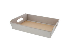 Mand Linea 35 x 26 cm taupe