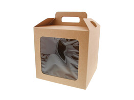 Windowbox with handle 21 x 21 x 21 cm  Avana  and PLA