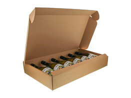 Flat box 6 bottles   Avana 