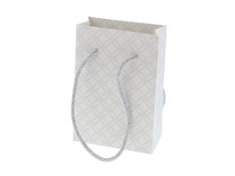 Shopper  Matelasse  H   14 5 cm gris