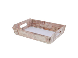 Basket  Wood  35 x 26 cm