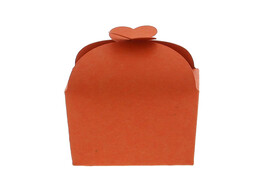 Butterfly box 125-150 gr.  Natura  dark orange