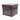 Cube avec fenetre 500 gr. brun fonce