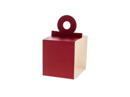 Cube holder 250 gr. burgundy