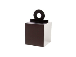 Cube holder 250 gr. dark brown