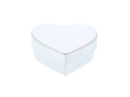 Box heart silver SM