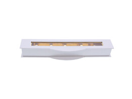 Window box 6 bonbons oblong white
