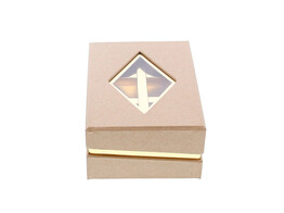 Window box rectangular 125 x 95 mm kraft