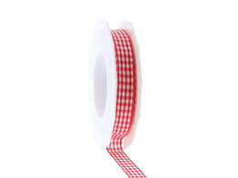Band vichy 15 mm x 20 rot 609