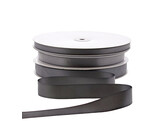 Satinband 25 mm x 100 m anthrazit 018