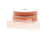 Organza lint 15 mm x 50 m abrikoos 327
