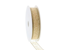 Band lys 15 mm x 25m beige 112