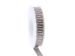 Ribbon  Kitty  stripes 15 mm x 20 m colour taupe