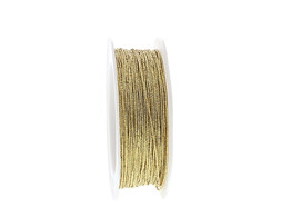 Corde laitonnee 1 mm x 50 m or      19