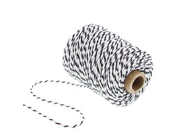 Corde Cotton Twist 2 mm x 50 m couleur 85 noir