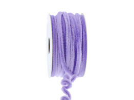 Corde laitonnee Chenille 6 mm x 10 m lilas 30