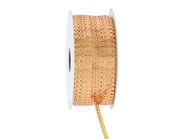 Ruban Small flower 5 mm x 50 m couleur 29 or rose