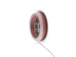 Corde Lido 1 mm x 25 m couleur 20 rouge