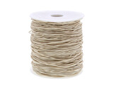 Ronde elastische koord 1mm x 200m kleur 70 ecru