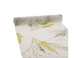 Banner / Table runner Pampas 280 mm x 3 m cream - yellow - green 55