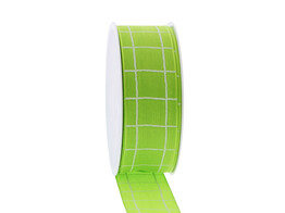 Ribbon Squares 40mm x 15m green colour 53
