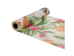 Banner / Table runner Tropical 280 mm x 2 5 m multi 90