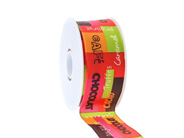 Ribbon Colorblock 38mmx20m colour 293 brown