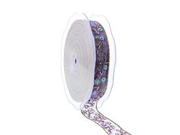 Ribbon Baroque 30mmx20m lilac