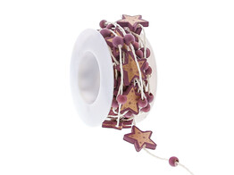 Cord stars plum
